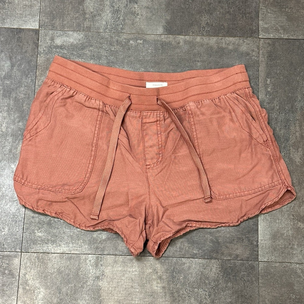 Maurices Shorts Women's Medium Elastic Waist Comfy Casual Drawstring 3 In Inseam